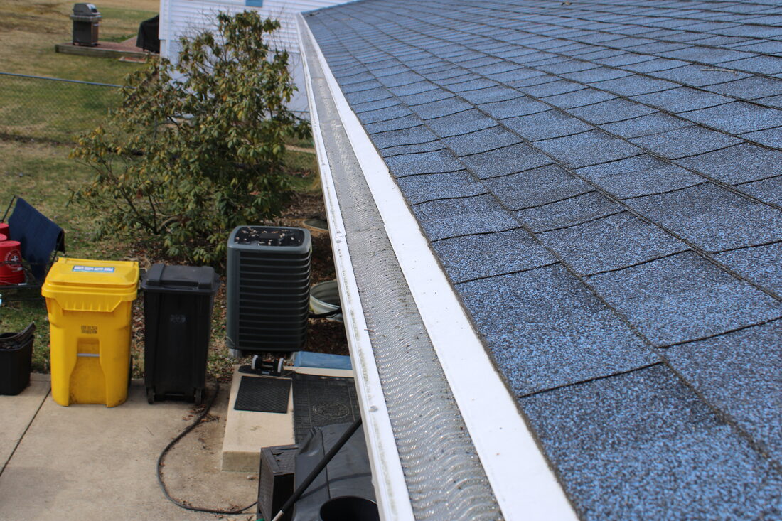 Valor inside miter corner installed on a real roof